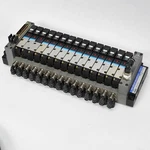 Koganei Fm-solid Solenoid Manifold X88M-229W F*W110-4E1 With 14 Valves. Fixed Price $109.99.