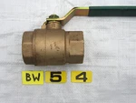 Grinnell 600WOG 150WSP Ball Brz Thrd Valve (nos). Fixed Price $24.95.