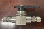Swagelok --SS-45F8RT--40 Series Ball Valve, 6.3 Cv, 1/2 In. Female Iso Tapered. Fixed Price $100.00.