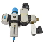Festo LFR-M2-G1/2-C10RG Filter Regulator Assembly W/ Valves, Switches, And Coil. Fixed Price $99.99.