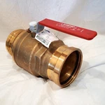 Legend 4" Full Port Brass Press Ball Valve, Part # 101-011NL P-200NL. Fixed Price $750.00.