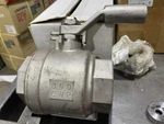 Jamesbury Stainless 800CWP Ball Valve 6F-3600TT-8 CD27. Fixed Price $200.00.