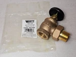 Watts 0067452, RA-1-AP, Bronze Steam Radiator Angle Valve, 1" Ips X Fip Union. Fixed Price $105.00.