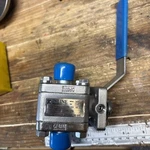 Inline 367F Way Stainless Steel Valve Size 13/4 Trim 316 Seal. Fixed Price $150.00.