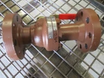 Flanged Ball Valve 2" 600 Rf Regular Port Floating Lever Op Kf Industries. Fixed Price $404.55.