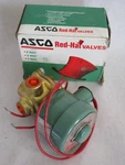 Asco Red Hat Solenoid Valve 8342C4 120/60 110/50 3/8" - New Unused. Fixed Price $40.00.