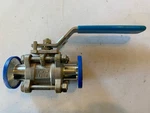 Gsp 1", 1000 Wog, CF8M Stainless Steel Sanitary Ball Valve Tri Clamp. Fixed Price $70.00.