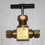 1/2 Tube Brass Integral Bonnet Needle Valve (3000 Psi) Whitey Swagelok B-18KS8. Fixed Price $22.40.
