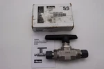 Parker 8Z-B8LJ-SSP 1/2" Tube Od Stainless Steel 2-WAY Ball Valve. Fixed Price $98.00.