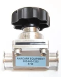 Aquasyn 023BFJ-C 1.5"BWF Stainless Steel 316LSS Diaphragm Two-way Valve (5766). Fixed Price $219.45.