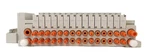 Smc 0190-54289 15-PORT Pneumatic Manifold Amat Working. Fixed Price $510.25.