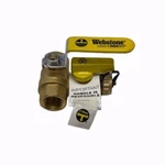 Webstone H-40613 3/4 Ips Full Port Ball Valve With Drain. Fixed Price $38.06.