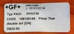 Georg Fischer Signet 198150149 PA21 Pneumatic Actuator Valve W/ Stroke Limiter. Fixed Price $748.57.