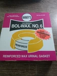 Harveys Gasket Bol-wax No. 6. Fits 2" Outlet On Wall Mounted Urinals.. Fixed Price $14.88.