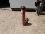 Spx Power Team C1510C Hydraulic Cylinder And 9596 Posi-check Lowering Valve. Fixed Price $550.00.