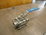 Ovc Stainless Steel Ball Valve 366FSV 1/2" 316 Used. Fixed Price $100.00.