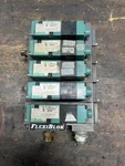 Numatics Flexiblok 5-VALVE Air Solenoid Manifold 115/120V 150PSI. Fixed Price $240.00.