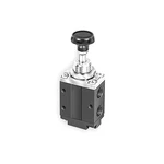 Parker 524431000 Manual Air Control Valve, Button, Black 3FED8. Fixed Price $260.59.