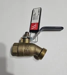 American Valve M76QT 1/2" Quarter Turn Hose Bib Fip, Port, 1/2-INCH, Brass. Fixed Price $32.97.