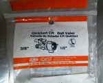 Zurn Qicksert Cr Ball Valve 3/8" - 1/2". QPBV2XNPPK1. Fixed Price $11.99.