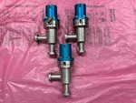 A&n Corp High Vacuum Right Angle Poppet Valve 3/4" Pneumatic - Used. Fixed Price $115.00.