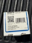 Watts 174A-030 3/4" Water Pressure Safety Relief Valve Edp # 0274428 Boiler. Fixed Price $109.23.