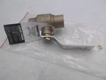 Watts LFB6081G2 2-PIECE Full Brass Ball Valve 1" Inlet Outlet 600 Psi. Fixed Price $49.99.