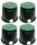 Nds 111BC 10" Black Round Control Valve Box W Covers. 5PK Free Ship L48. Fixed Price $74.99.