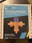 Cash Acme 24506 HG110-D 1/2" Thermostatic Mixing Valve W/barb Ends New. Fixed Price $59.99.