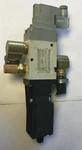 Smc VP542-5DZ1-03N-M-X536 Solenoid Valve W/ Omron D4N-9B31 Limit Switch. Fixed Price $200.00.