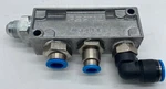 Festo FR-4-1/2-B Manifold Distributor Block. Fixed Price $25.30.