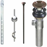 (1)-PLUMB Pak Stylewise 1-1/4 In. Venetian Bronze Brass Pop-up Assembly. Fixed Price $64.99.