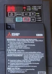 Mint Condition Mitsubishi FR-E840-7.5KEPA-60. Fixed Price $1150.00.