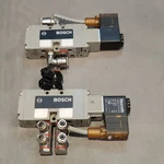 Lot Of Bosch 0-820-022-990 Pneumatic Solenoid Valve With Coil 1824210243. Fixed Price $49.99.