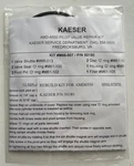 Kaeser US50180 Rebuild Kit For Amd 6550 Pilot Valve Repair M66-007. Fixed Price $73.99.