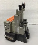 Smc Solenoid Valve Manifold Assembly (5) NVSF2150-3FZ, (3) NARBZS2000-00-P (B492. Fixed Price $400.00.
