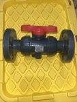 Asahi 3/4 Type 21 Tubv Fkm V2ALVUVS8020 True Union Ball Valve .75 Pvc Flanged. Fixed Price $50.00.