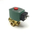 Asco SD8223G023 Red Hat Solenoid Brass Valve 2-WAY Nc, 3/8" Npt, 24VDC, 400PSI. Fixed Price $250.00.