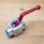Dmic BVAL0750S 4321AZZN Low Pressure Ball Valve, 3/4" Sae Orb Ports, Max 600PSI. Fixed Price $31.58.