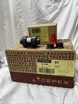 New Box Of 8 Cepex 1/2" Ball Check Epdm 27360 Pvc-u AF306 Valves. Fixed Price $188.98.