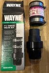 ** New Wayne 1.5" Check Valve, Kit. 1/2 Discharge. # 66005- WYN1. Fixed Price $14.00.