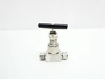 Whitey SS-12NBS8 Manual Stainless Needle Valve 6000PSI 1/2IN Tube. Fixed Price $176.45.