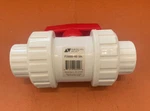 American Valve P200U-40 1" Pvc True Union Ball 1-INCH Socket Ends Non-corrosive. Fixed Price $22.00.