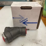 New Yarway 1/2" Cast Iron Strainer 250 Psi 927891-01. Fixed Price $86.39.