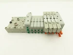 Numatics 219-828 240-183 8-STATION G3 4-VALVE Manifold Assembly W/comm Sub-bus. Fixed Price $299.99.