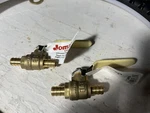 1/2" Pex Ball Valve 103-523PG Jomar Standard Port Crimp Connection Lf Brass. Fixed Price $14.99.