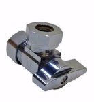 Heavy Duty 1/2" Sj X Nominal Comp Quarter Turn Angle Stop Valve. Fixed Price $9.99.