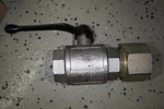 Heavy Duty Pel 1-1/2" Steel Ball Valve Hydraulic Fitting DN-38 PN40. Fixed Price $49.99.