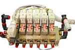 Numatics Valve Ass Each With Canfield Connectors (6-48VDC/VAC) Cb Manifolds. Fixed Price $175.00.