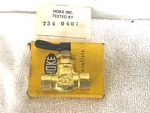 Hoke Globe Valve Liquid Or Gas # 1513F2B *** Nos. Fixed Price $46.00.